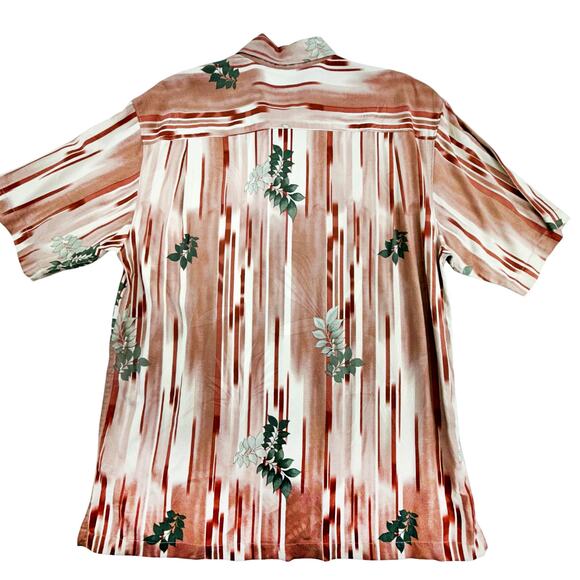 Tommy Bahama 100% Silk Lemongrass Hawaiian Short Sleeve Shirt NWT New Med - Picture 3 of 5